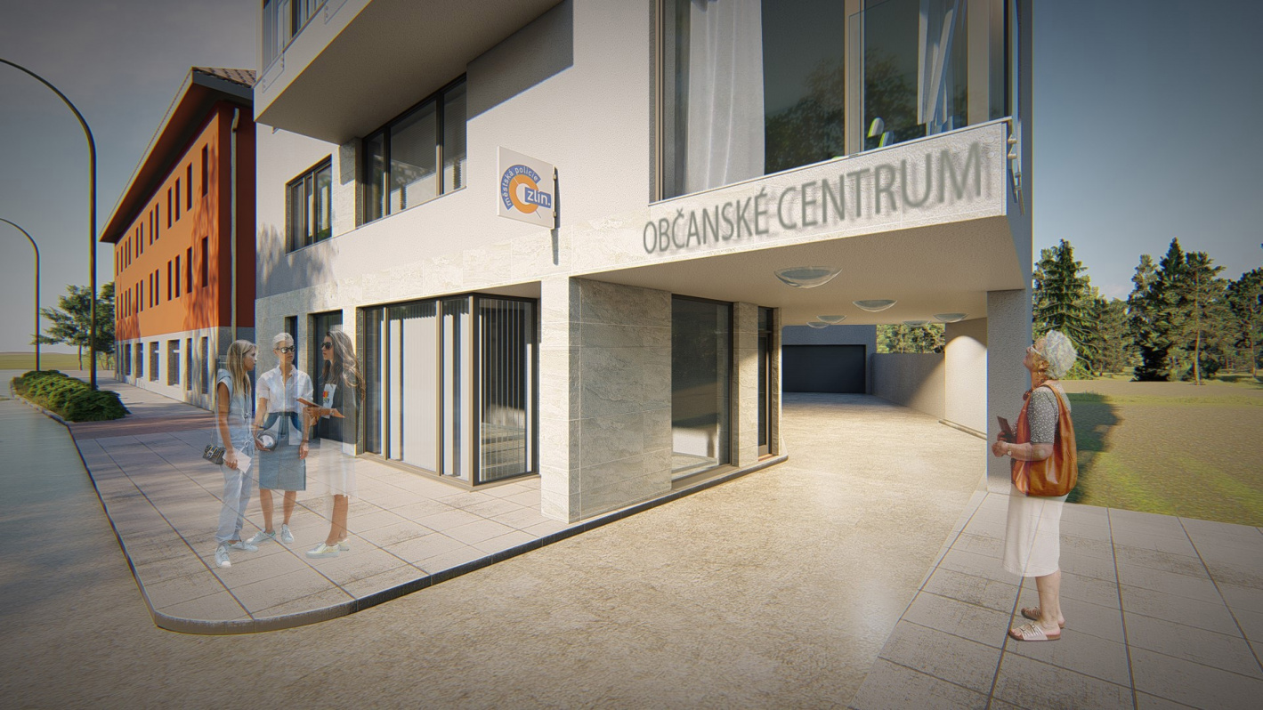 Občanské centrum Malenovice, Zlín